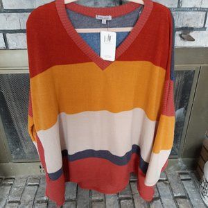 NWT Striped Sweater